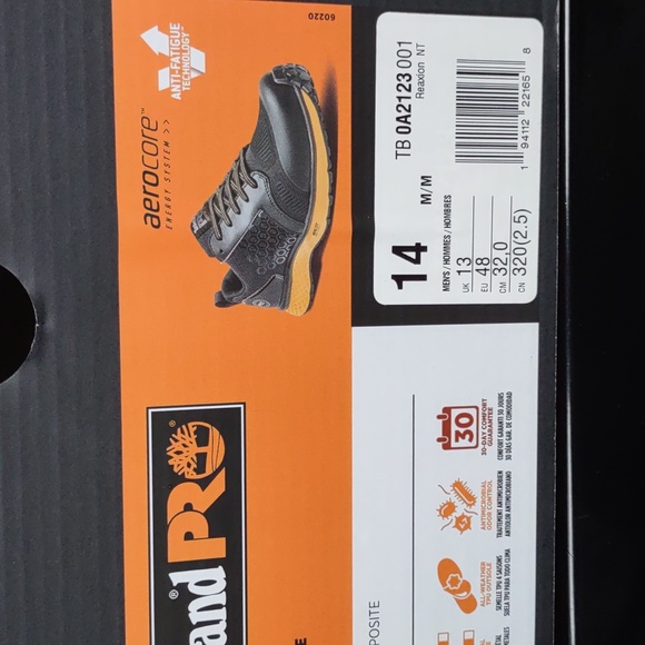 BRAND NEW TIMBERLAND PRO REAXION SNEAKERS - Picture 16 of 16